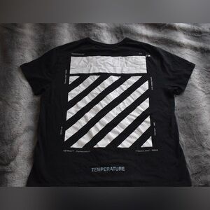 Off-White Temperature T-shirt - Pharmaceuticals